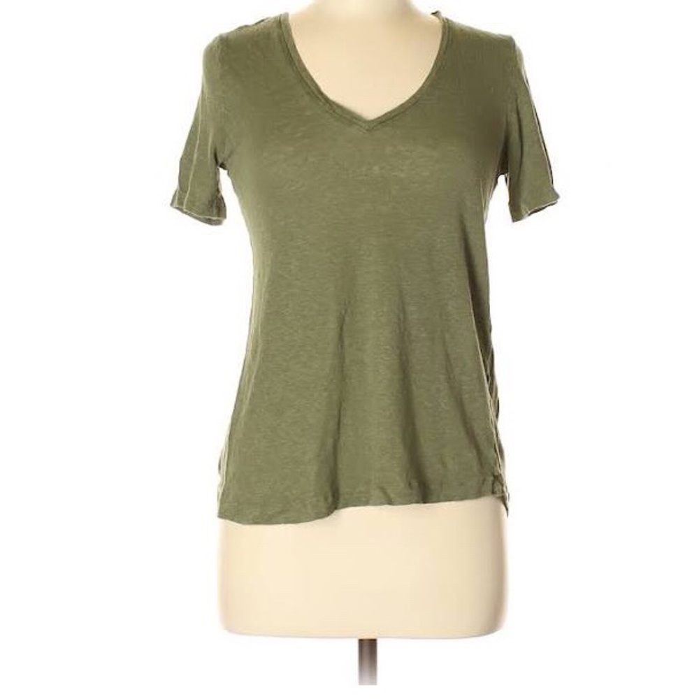 Banana republic green top